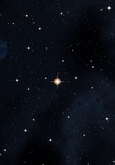 Naklejka premium Celestial Radiance