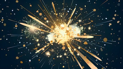 Vintage retro comics boom explosion crash bang cove 