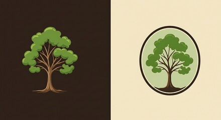 Nature's Embrace: A Dual Perspective