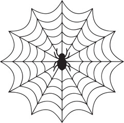 spider web silhouette vector, spider web vector illustration, spider web clipart