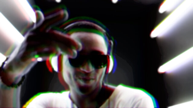 Fast RGB Pop Pop Transition