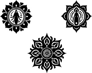 sketch illustration icon logo symbol animal mythology ethnic traditional