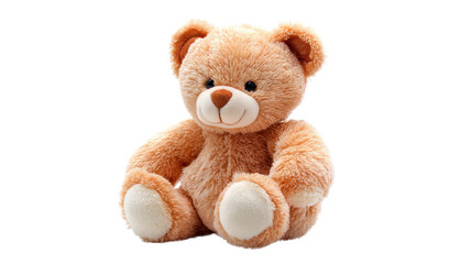 Obraz premium A soft, cuddly teddy bear toy for children.