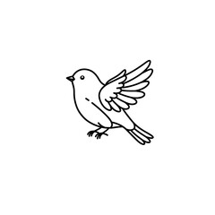 Fototapeta premium Winged Linework