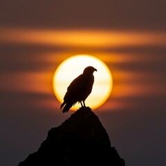 Fototapeta premium Golden Hour Sentinel
