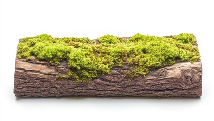 Log covered in vibrant green moss (1)