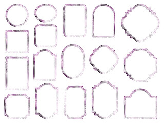 フレーム筆2、13紫