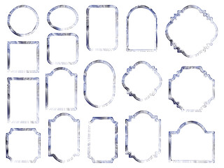 フレーム筆2、14紺