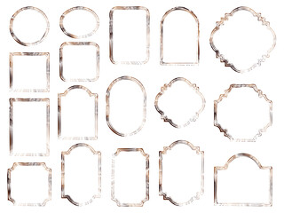 フレーム筆2、18茶色