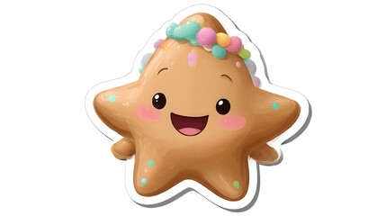 gingerbread man isolated