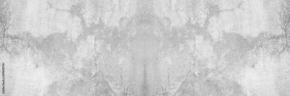 Poster old wall panorama texture cement dirty gray with black background abstract grey and silver color des