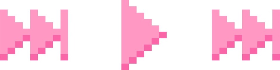 Obraz premium cute play button media