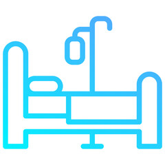 Hospital Bed Icon