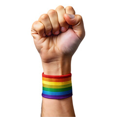 LGBTQ+ Pride Fist Image