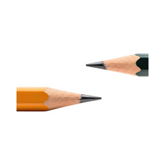 Pencil tip with precise sharp point for writing or drawing creative inspiration