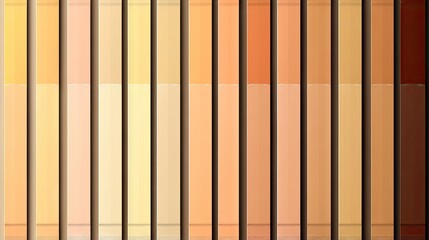 Abstract design showcasing a palette of warm tones.
