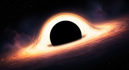 Majestic Black Hole Cosmic Wonder