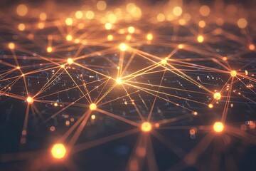 Fototapeta premium Global network connection