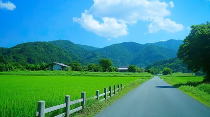road to the mountains