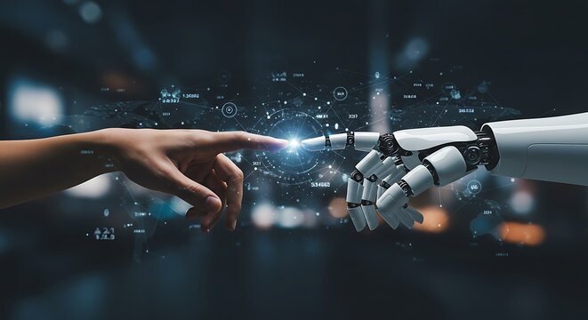 Digital Genesis: A Touch of Tomorrow