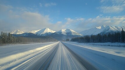 road in the mountains