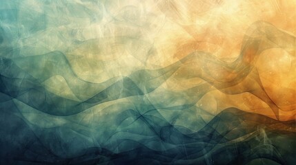 Abstract flowing liquid colors