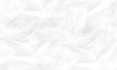 White Paper Texture background. Crumpled white paper abstract shape background with space paper for text. white crumpled paper texture background