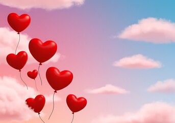 Crimson Hearts Aloft