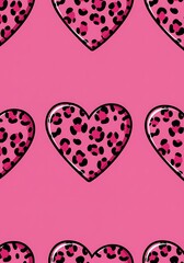 Pink Leopard Heartbeat