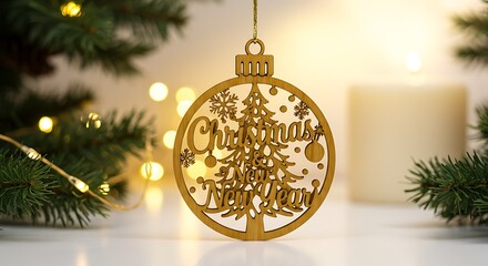 Wooden Christmas Wish