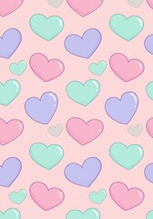 Pastel Heartscape