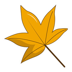 Cartoon Doodle Thanksgiving Day Element. Vector Illustration.