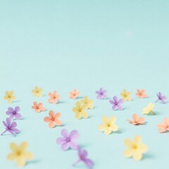 flowers and butterflies