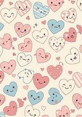 Obraz premium Whimsical Heartscape