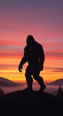 Crimson Silhouette