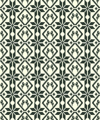 fabric horse crossstitch pattern style 