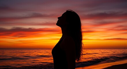 Sunset Serenity AI Generated