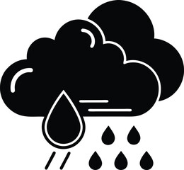  Cloud Vector Icon Set – Flat, Silhouette, Line, and Cute Styles, Weather, Tech, Cute, and Silhouette, Colorful cloud, Cloud