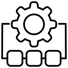 Algorithm Outline Icon