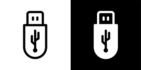 USB Flash Drive Icon - Data Storage, Portable Memory