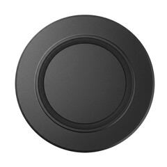 Dark Round Speaker Audio Music Sound System Device Technology