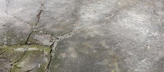Distressed Concrete Floor Texture with Cracks