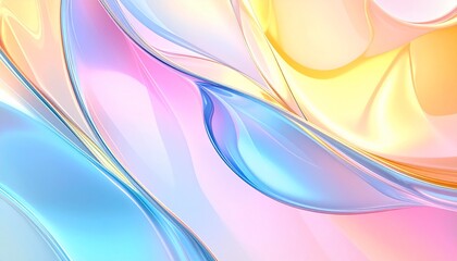 Fototapeta premium abstract colorful wave background