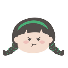 angry girl