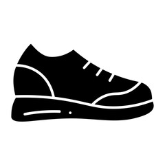 Trail Shoes glyph icon

