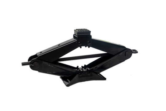 Car jack on a white background