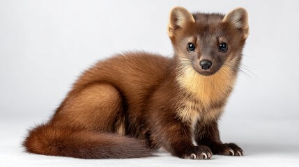 Pine Marten With Sleek