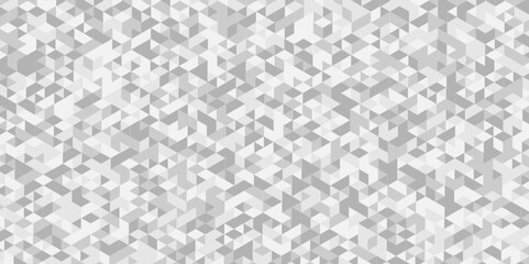 White and gray overlapping cube square low polygon texture wallpaper. abstract surface creative diamond pattern corporate. Vector white and gray polygon Mosaic triangle overlap texture background.