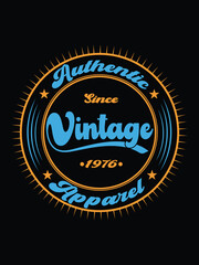 Vintage T-Shirt Design Vector 