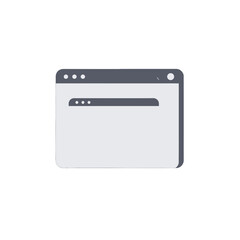 Simple Gray Web Browser Icon